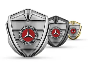 Mercedes Badge Autoadesivo Durevole Dimensione Standard